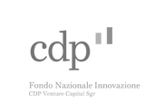 Uno sfondo nero con il logo cdp.